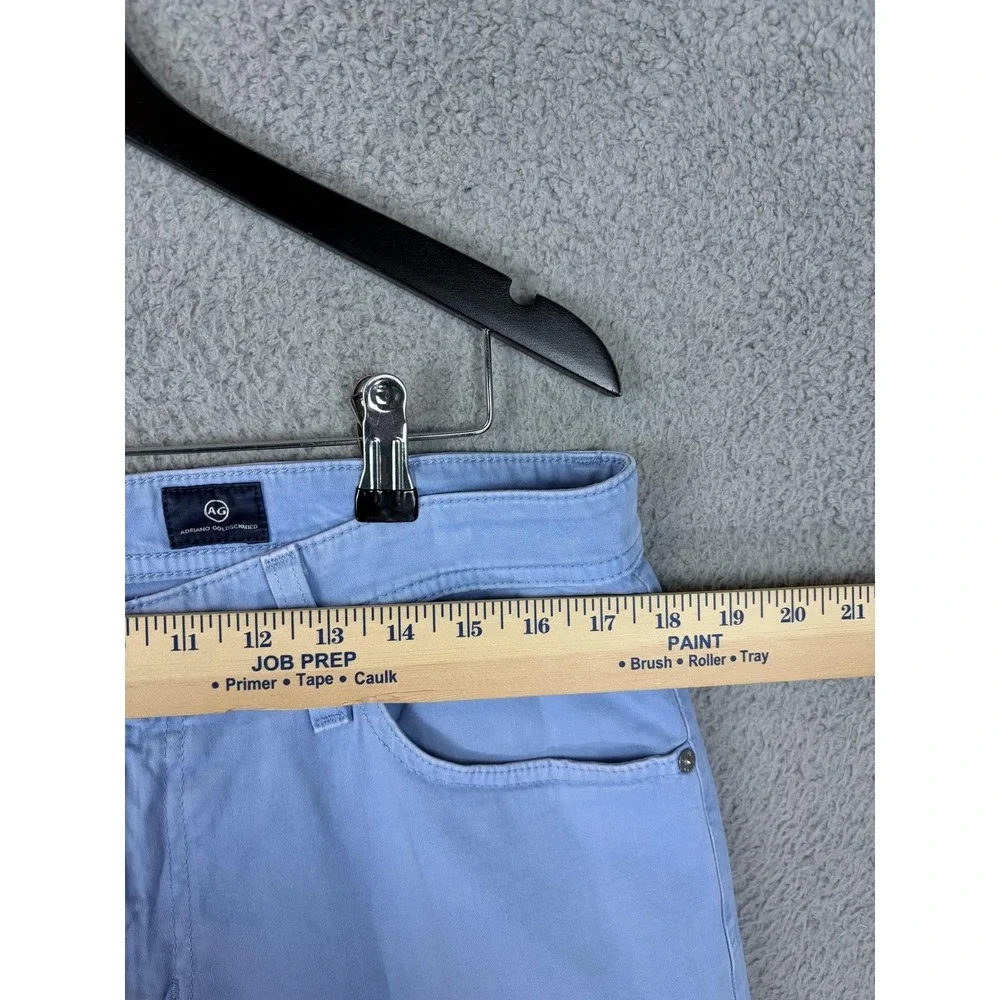 AG Adriano Goldschmied Graduate Jeans Mens 33x34 Blue Light Slim Stretch Denim